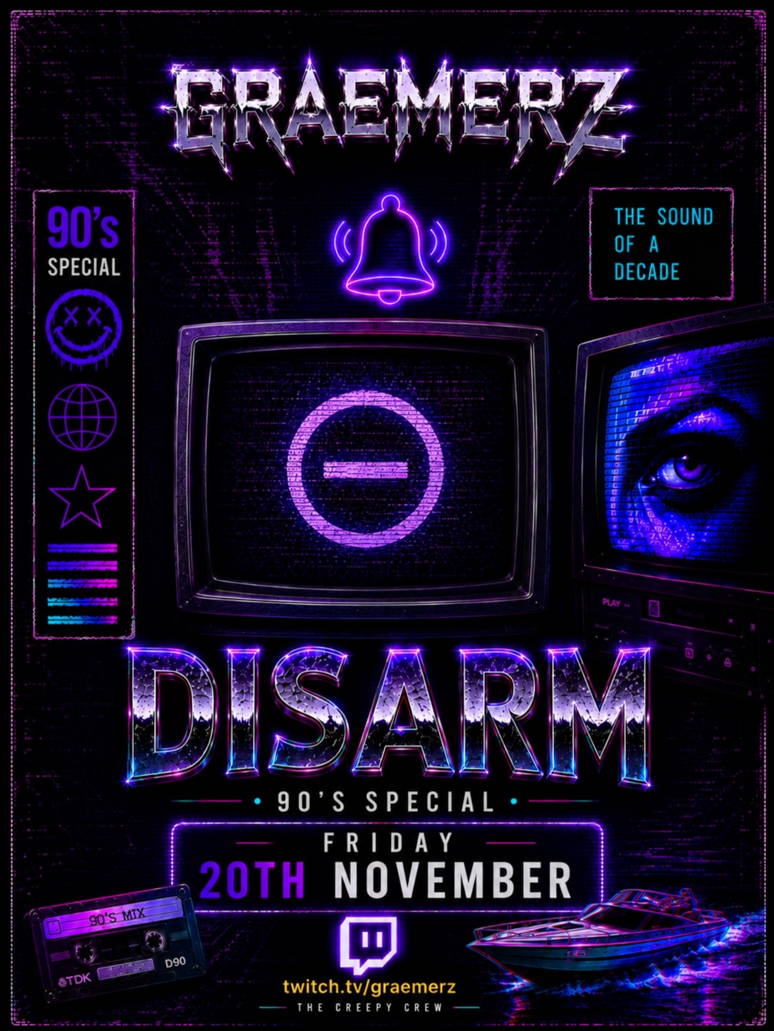 Disarm 90s Special — Friday 20 November