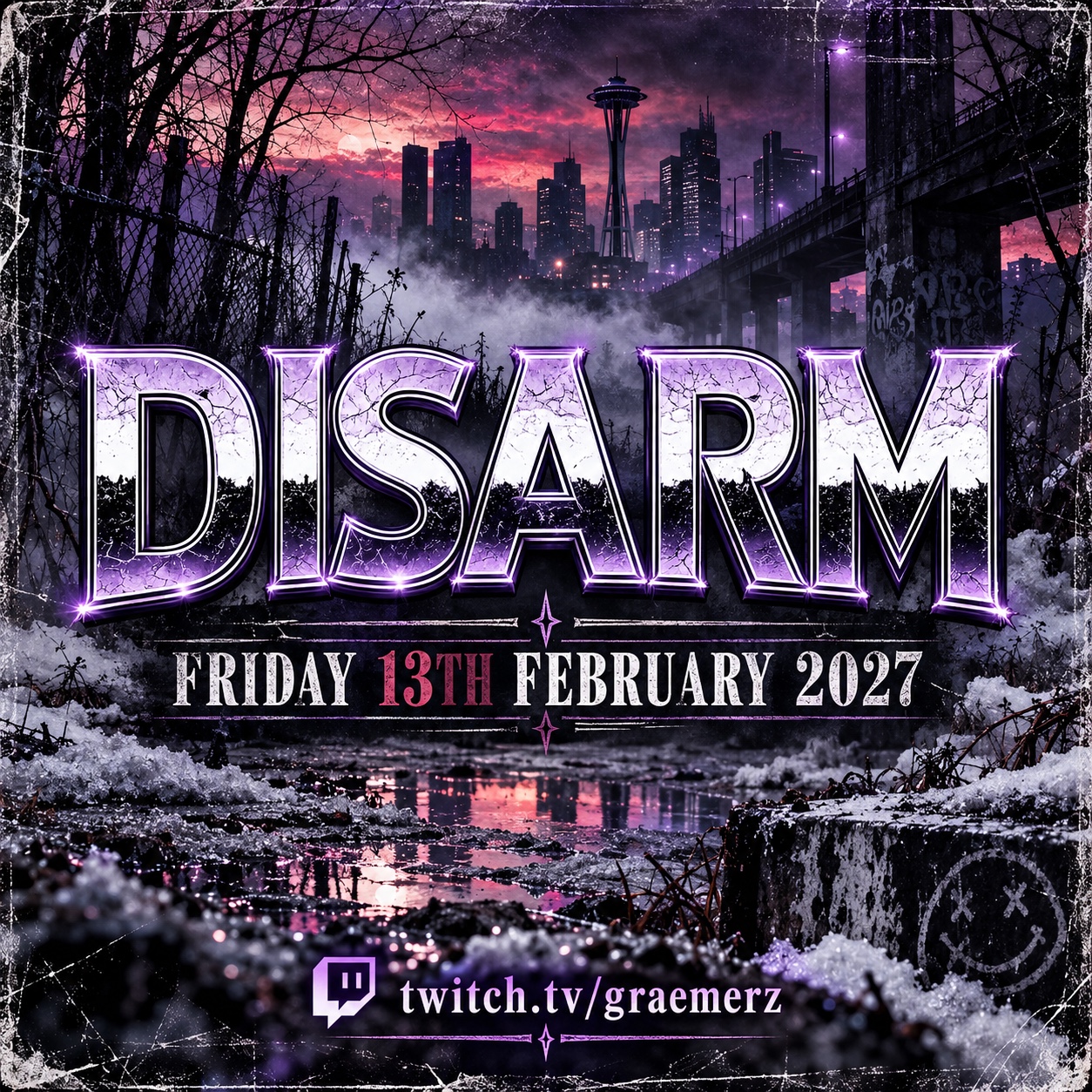 DISARM — Friday 13 February 2027