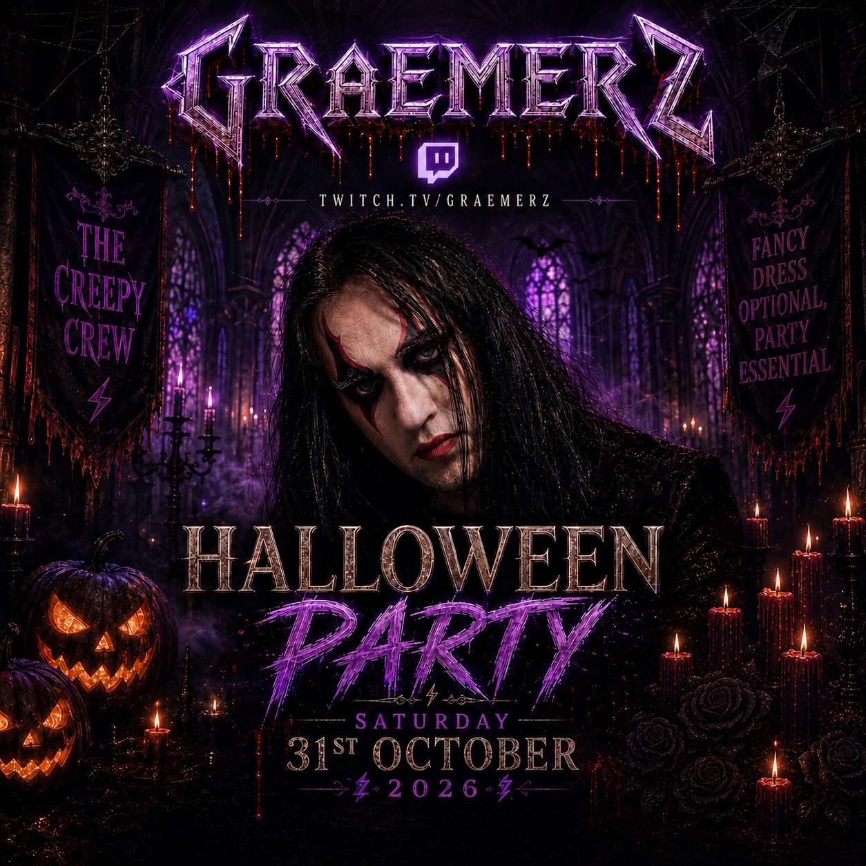 Halloween Party — Saturday 31 October 2026